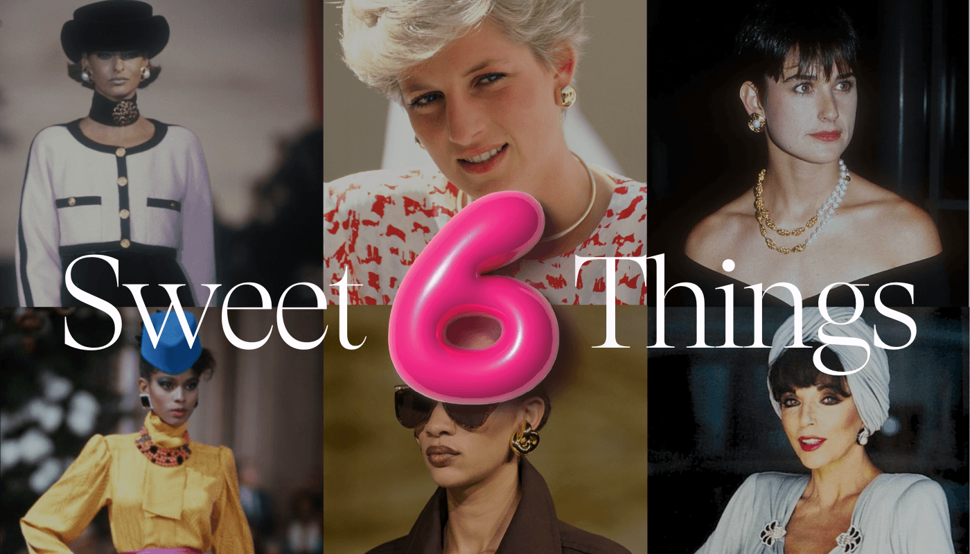 Sweet 6 Things: '80s-Inspired Button Studs – Larroude Sweet 6 Things: '80s-Inspired Button Studs – Larroude