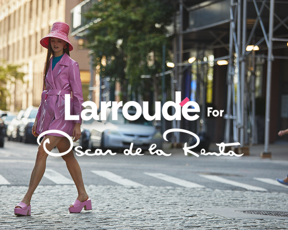 Introducing Larroudé x Oscar de la Renta – Larroude
