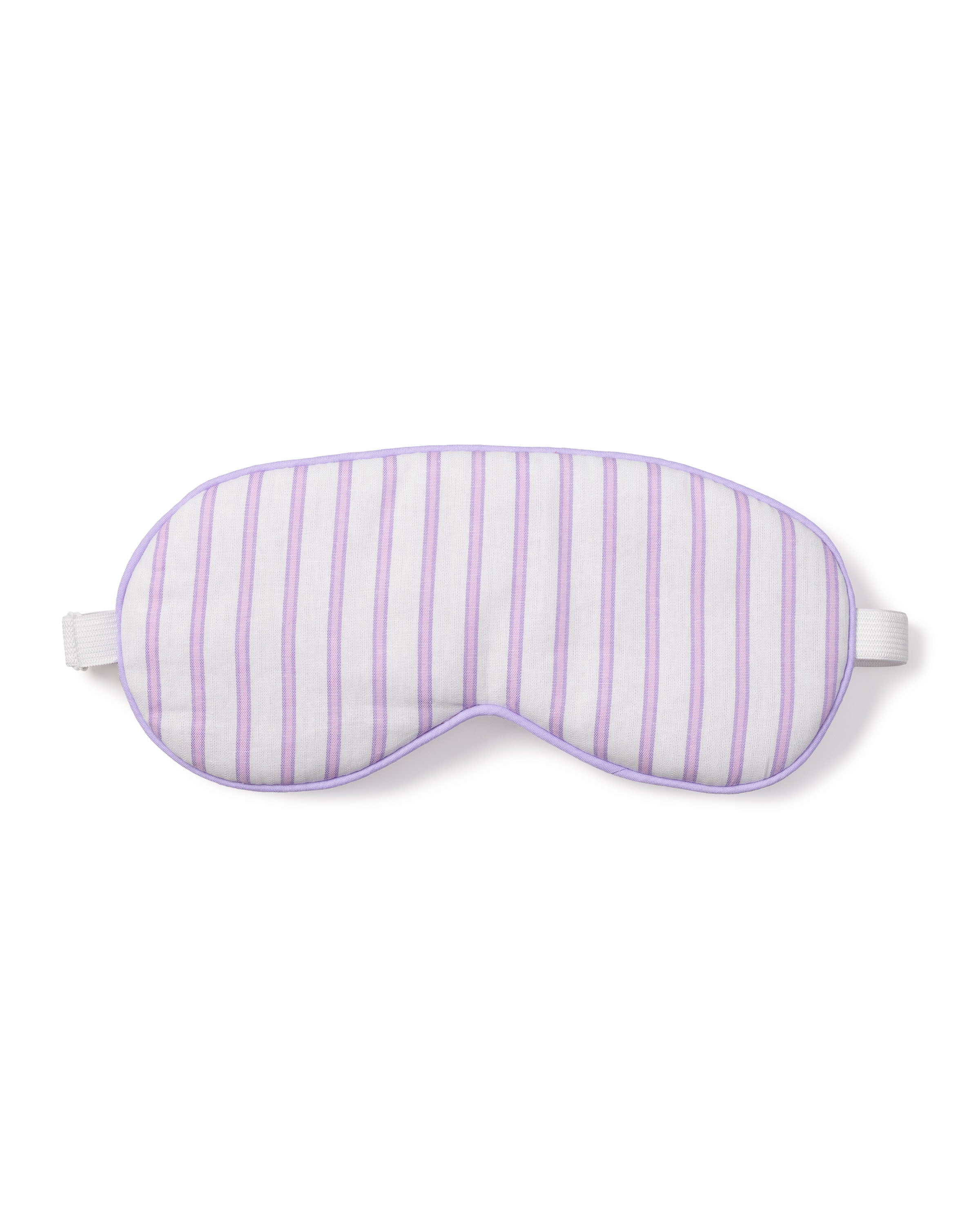 Adult's Sleep Mask in Lavender French Ticking