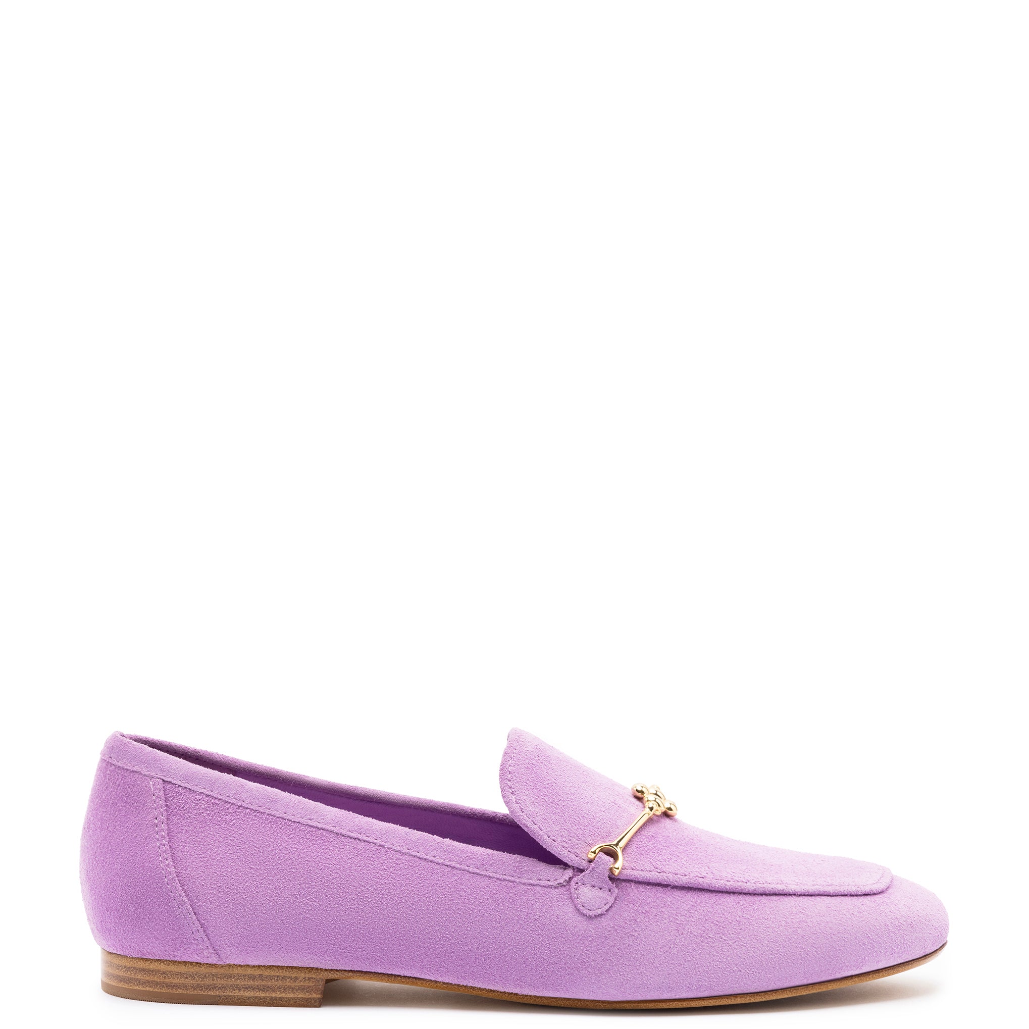 Katherine Loafer In Lilac Suede