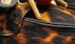 Leopard Print Calf Hair Leather