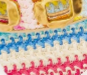 Rainbow Raffia and Beige Leather