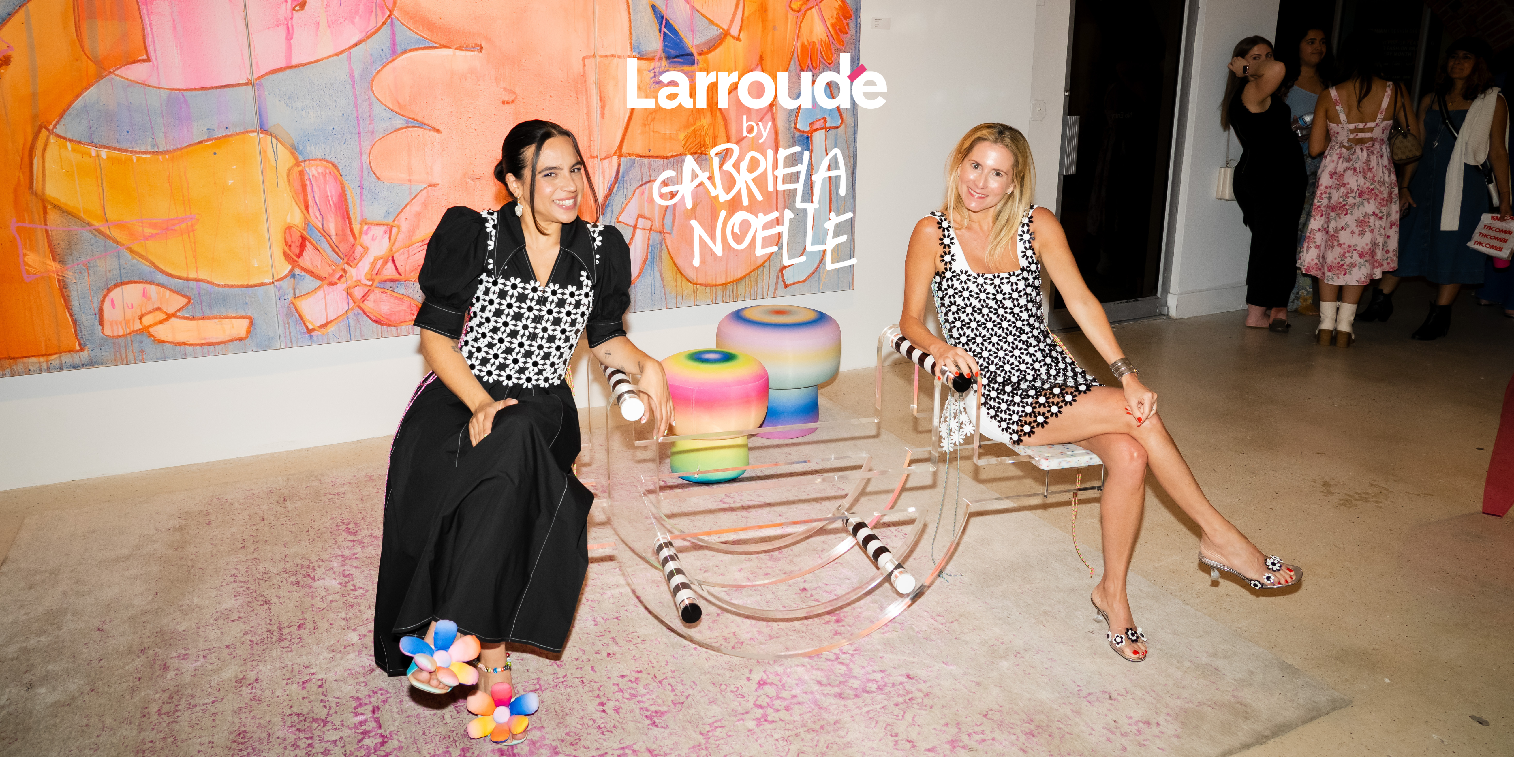 Larroudé x Gabriela Noelle Event in Miami Design District