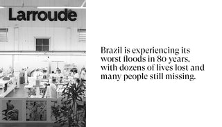 Brazil is experiencing its worst floods in 80 years, with dozens of lives lost and many people still missing.