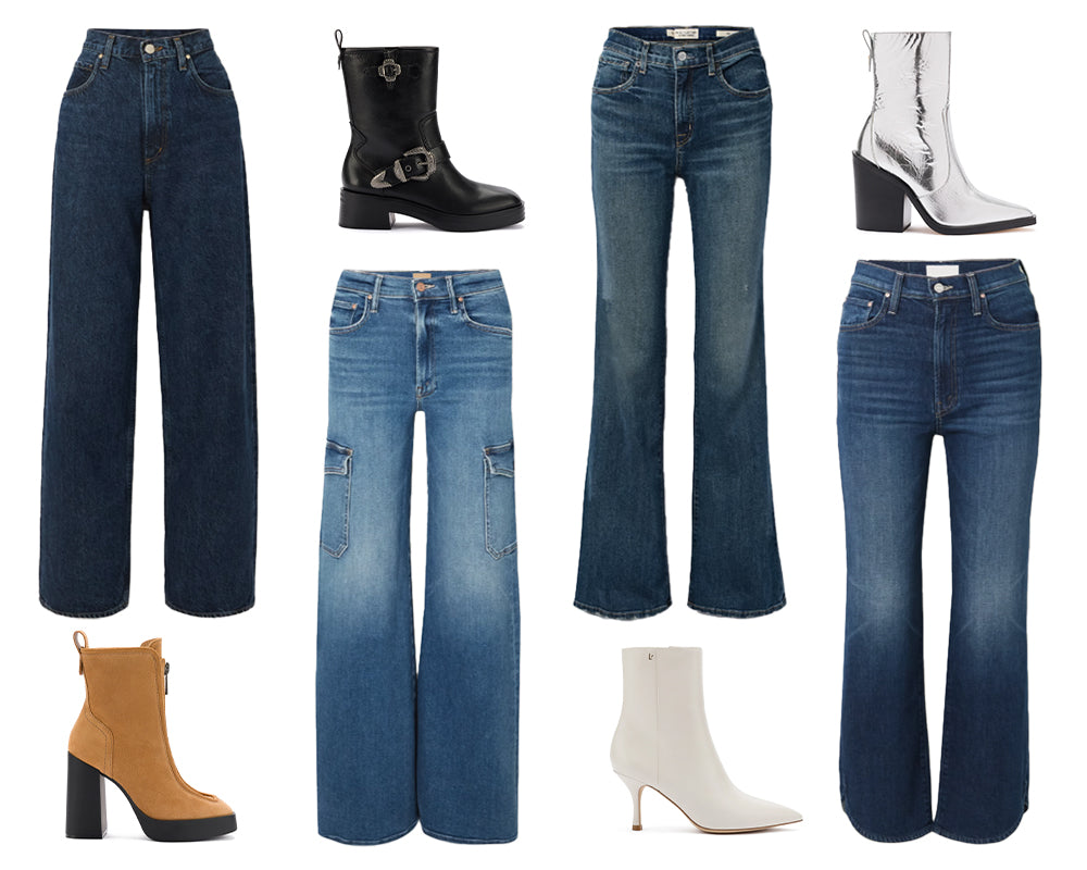 How to Wear Boots with Different Cuts of Jeans