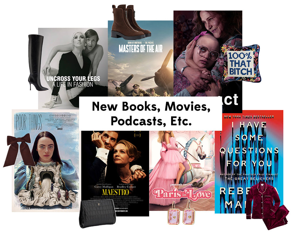 New Books, Movies, Podcasts, Etc.
