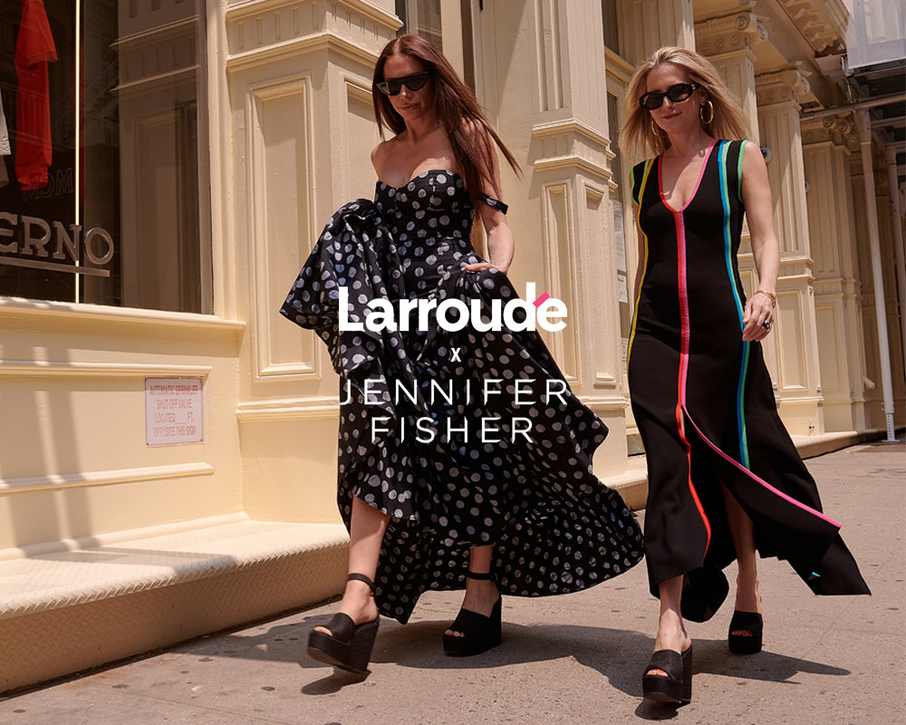 Baby, we're back: Larroudé x Jennifer Fisher