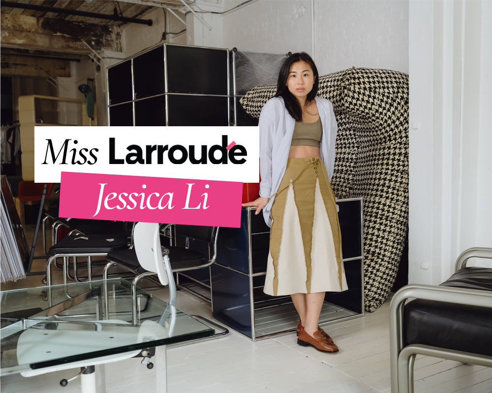 Meet Miss Larroudé, Jessica Li.