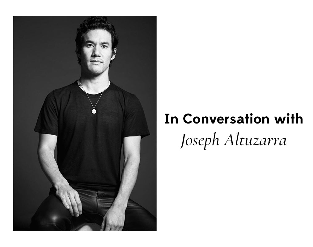 Joseph and Marina sit down to talk all things collab and fashion