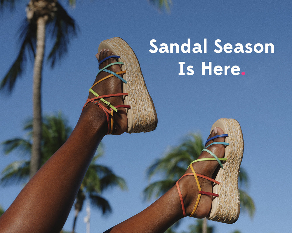 Sandal Season is Here. Find Your Perfect Pair.