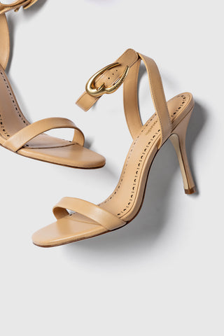 Verona Sandal In Tan Leather