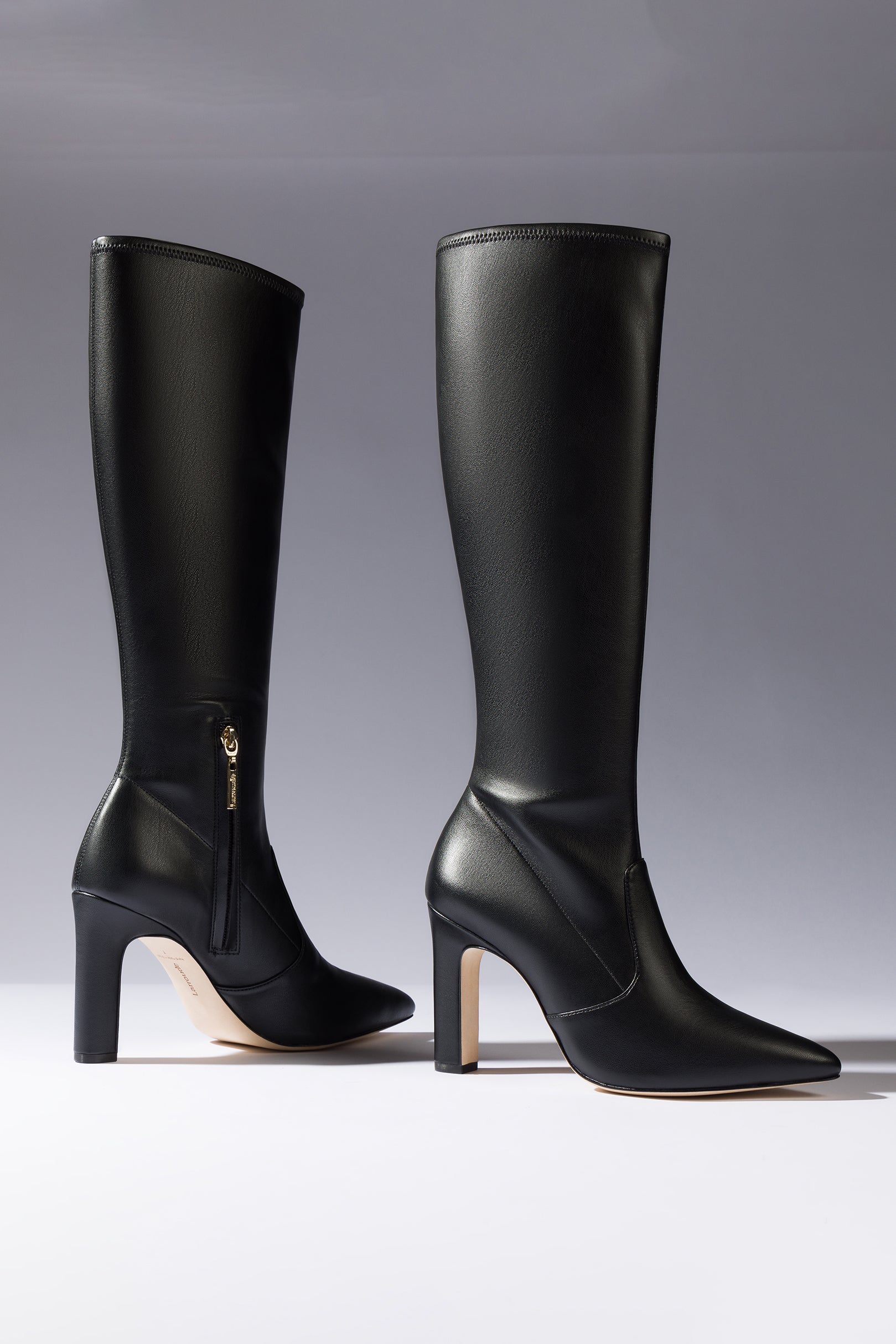 Leather Shoes Bottine Stretch Courrèges Stretch Leather Boots