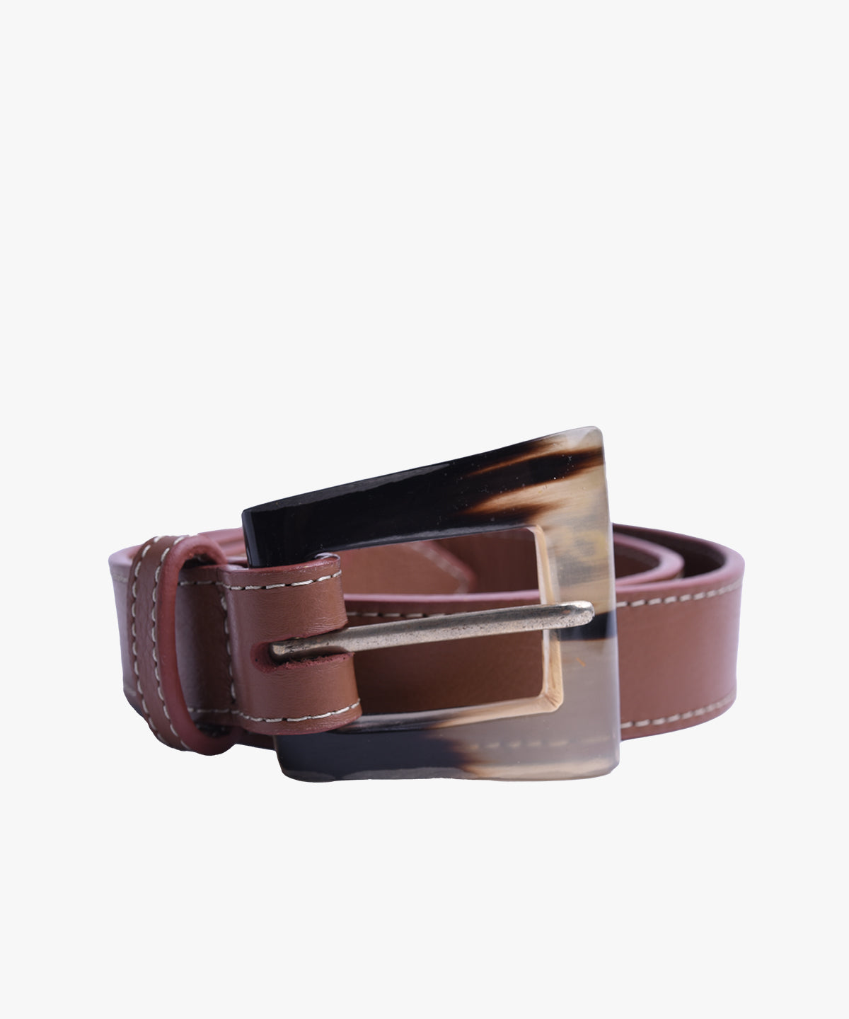 Azza Trapeze Belt in Leather