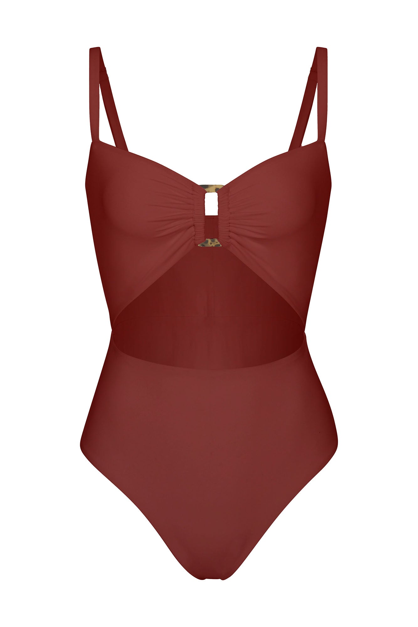 Tortoise Cutout One-Piece