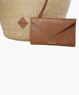 Marcial in Raffia and Leather