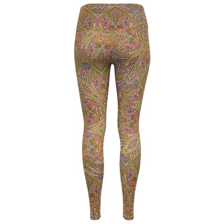 Leggings con banda ancha y estampado paisley de Ali