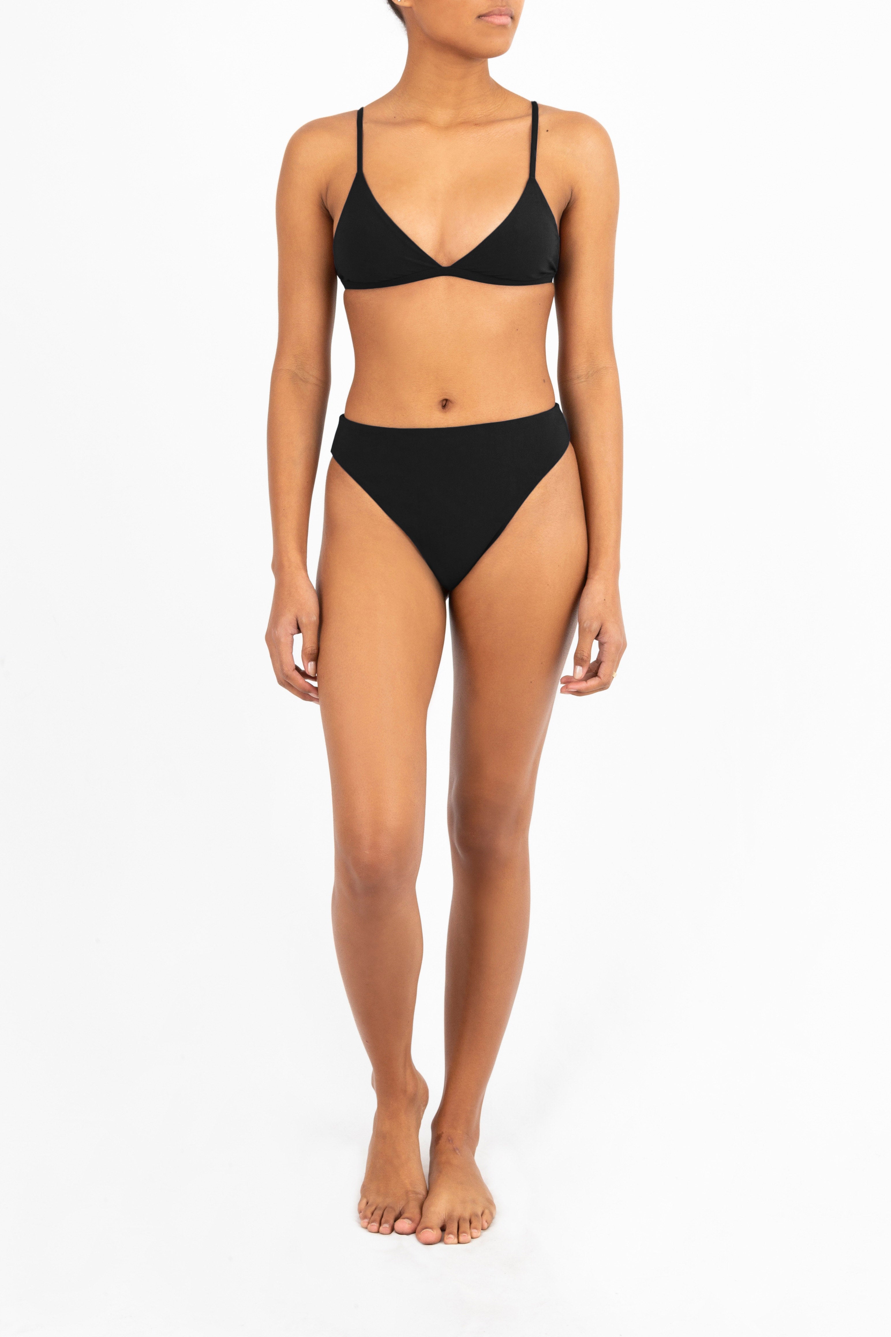 Top de bikini clásico de triángulo 