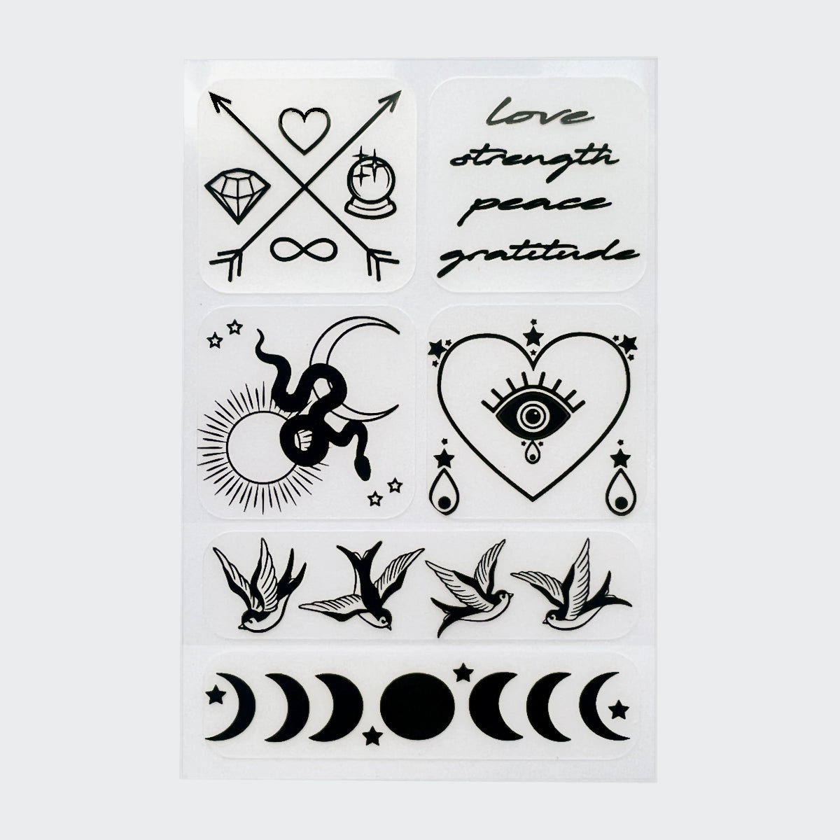 Symbols Series 1 | Gratitude tattoo, Symbol tattoos, Courage tattoos