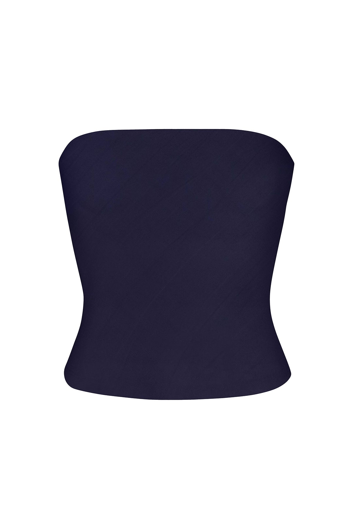 Ritts Strapless Top in Stretch Twill