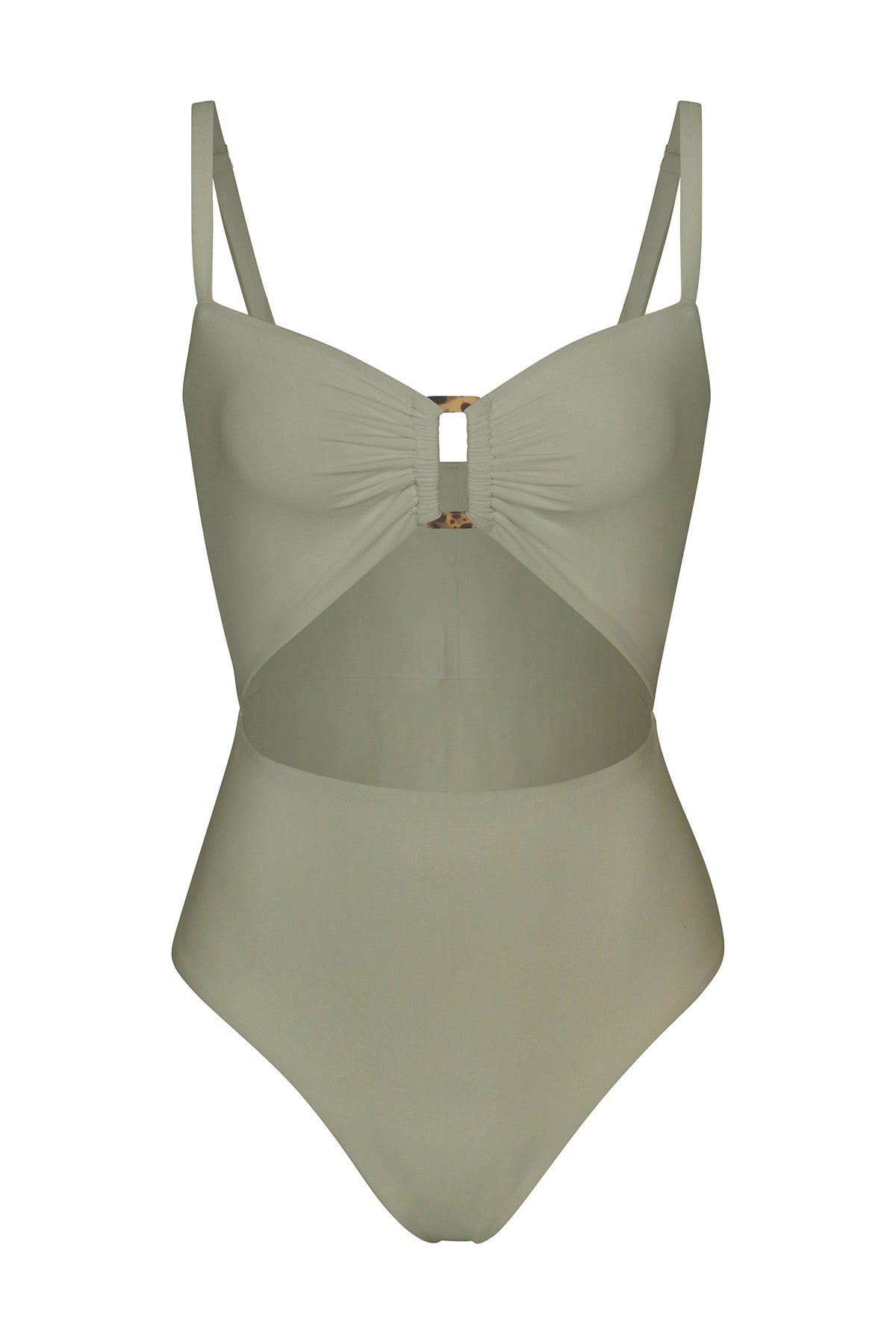 Tortoise Cutout One-Piece