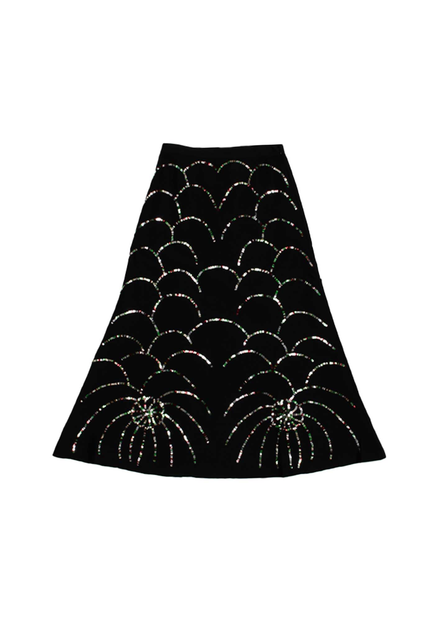 Alison Skirt in Firework Sequins