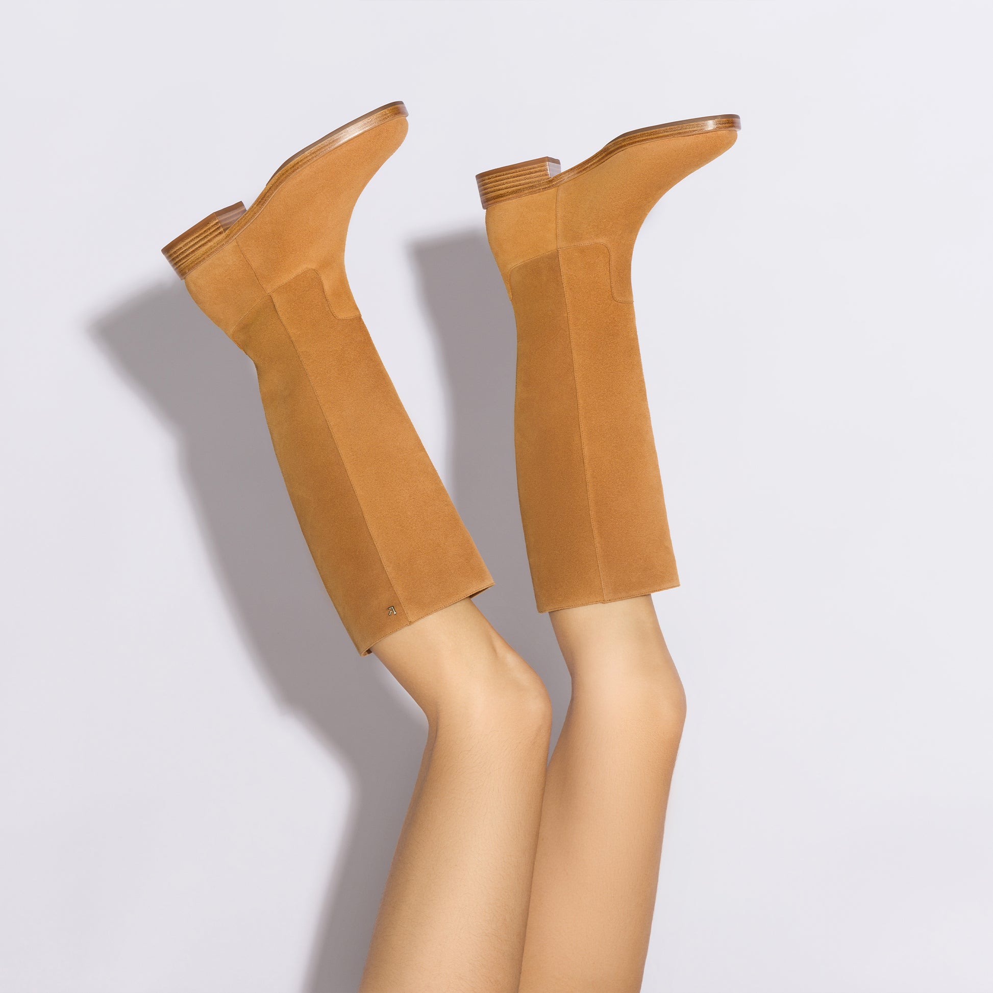 Anne Boot In Toasted Suede