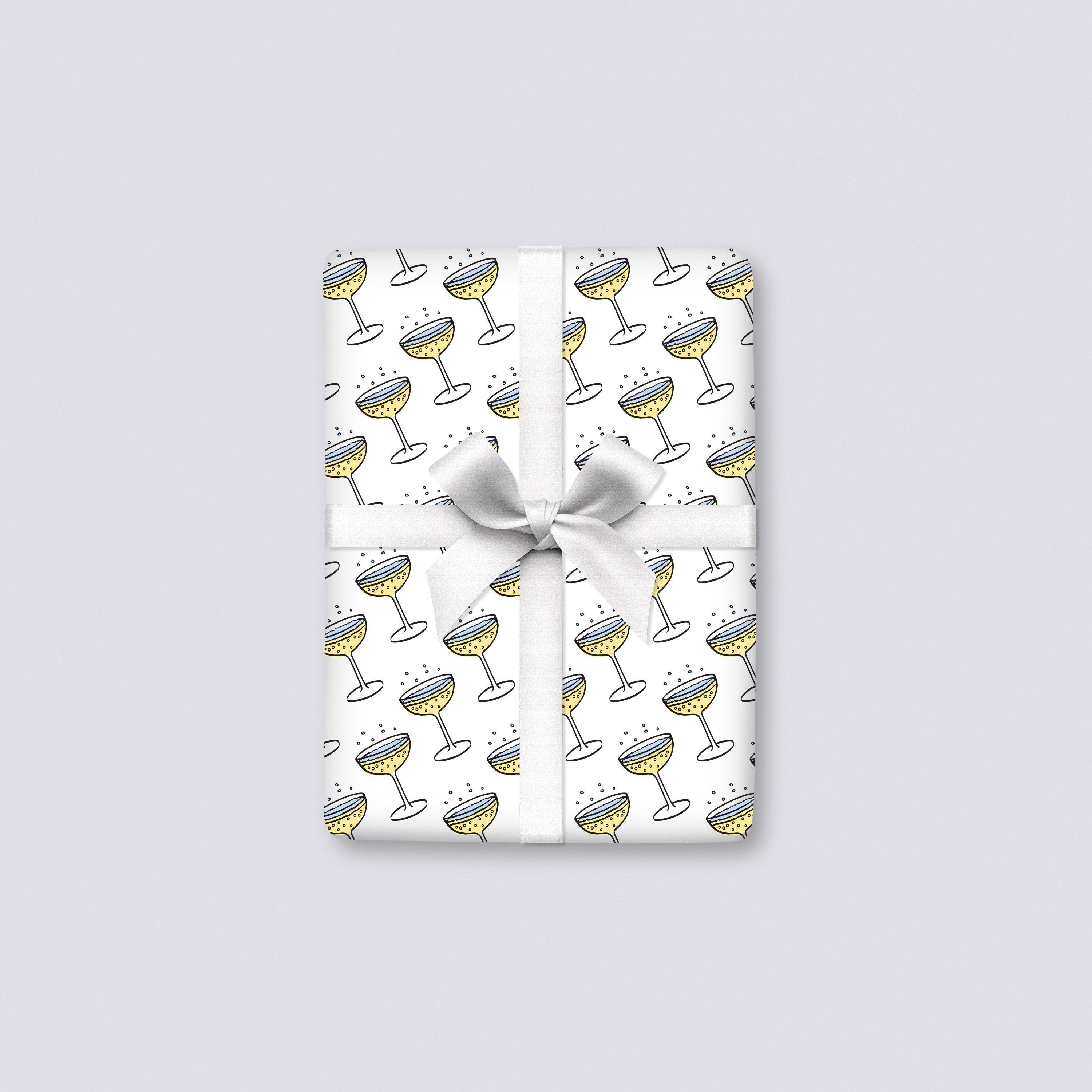 Papel de regalo con burbujas