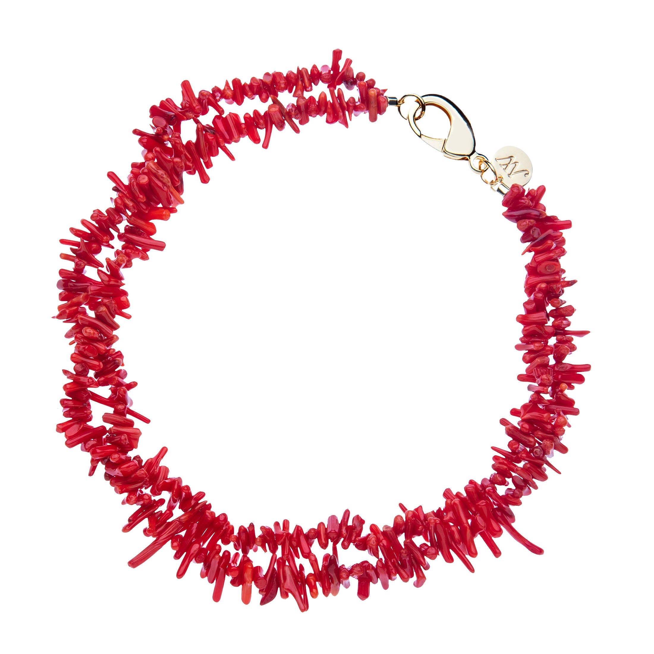 Double Layer Coral Necklace