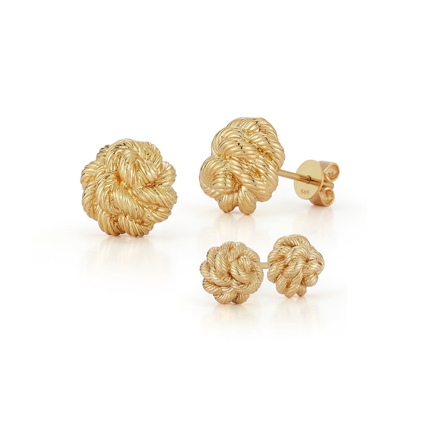 Leona Petite Knot Studs