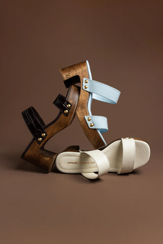 Larroudé x Kenneth Cole: Mule Maya Patent Leather Mule Larroudé x Kenneth Cole