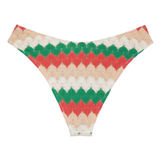 Parte inferior del bikini Gelato Lulu (puntada en zigzag)