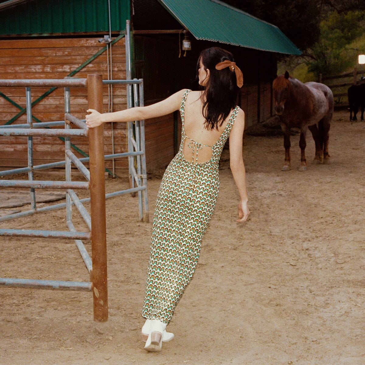 Vestido largo Julieta con mucho estilo