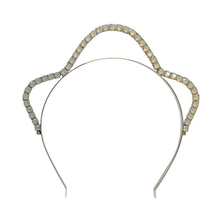 Josephine Tiara | Silver and Opal