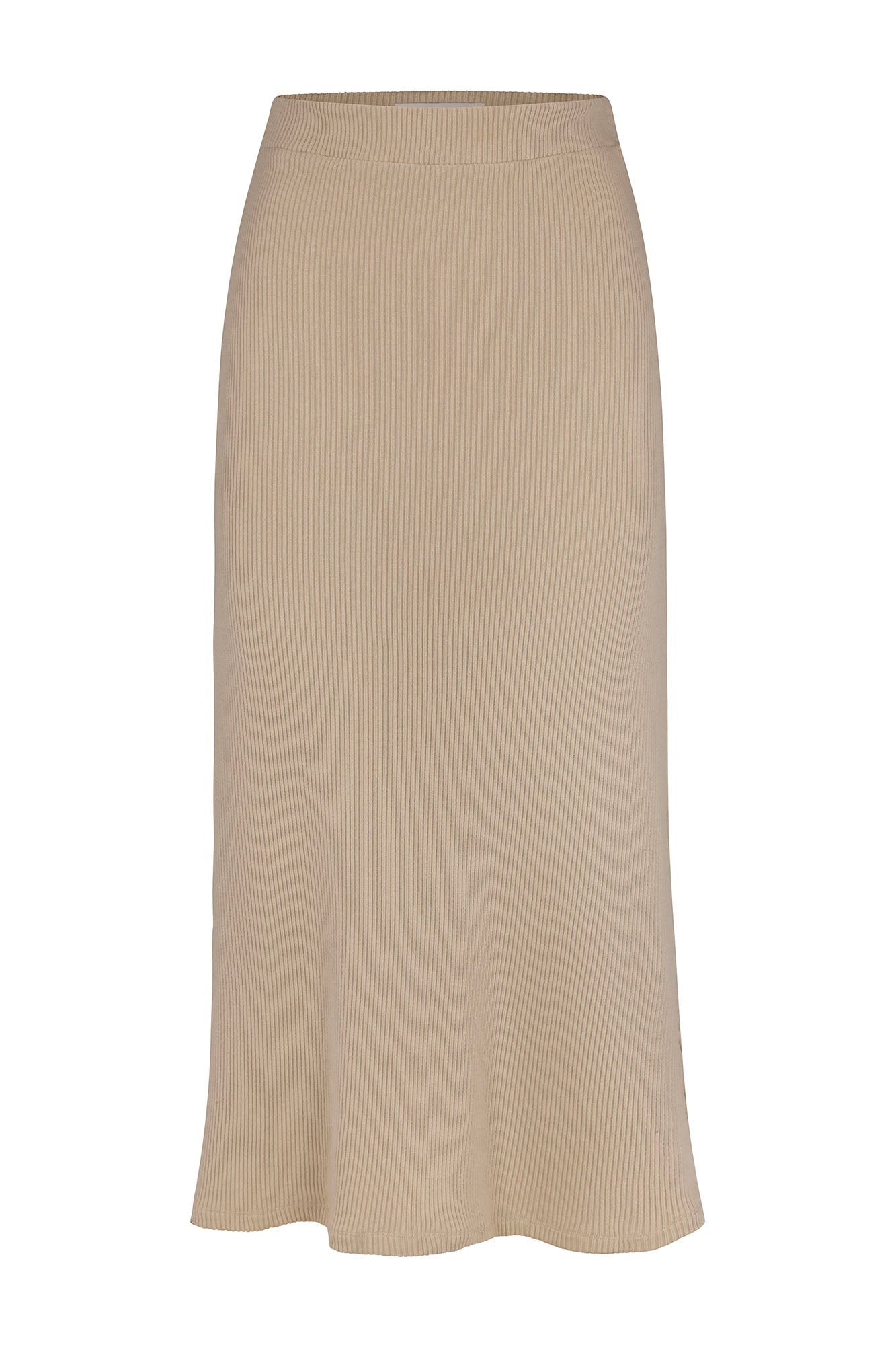 Maxi Skirt in Stretch Tencel Rib Knit