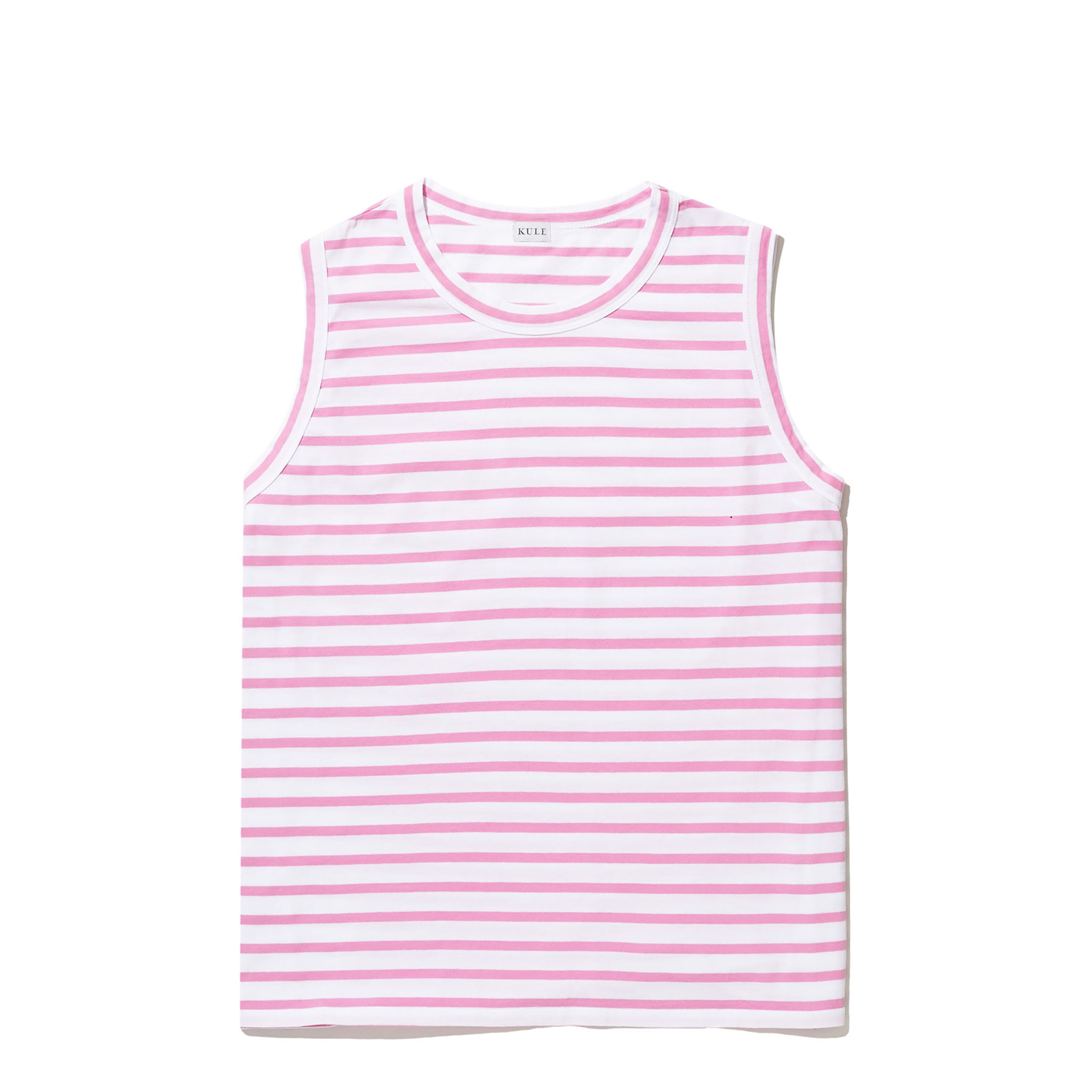 The Tank - White/Hot Pink