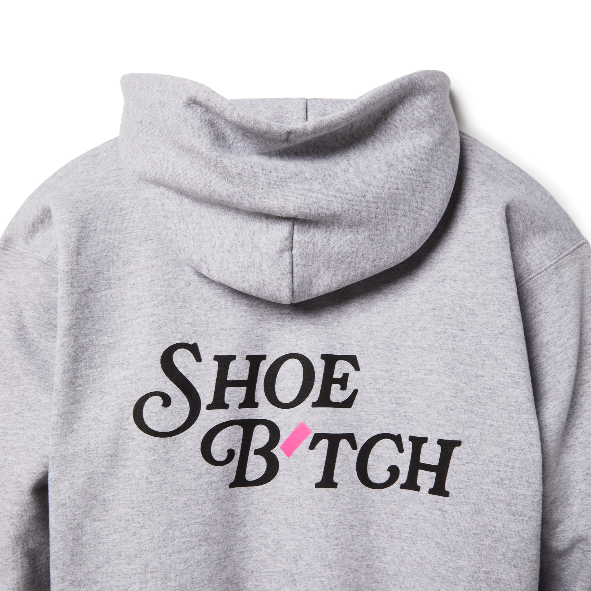 Sudadera con capucha Shoe B'tch en gris