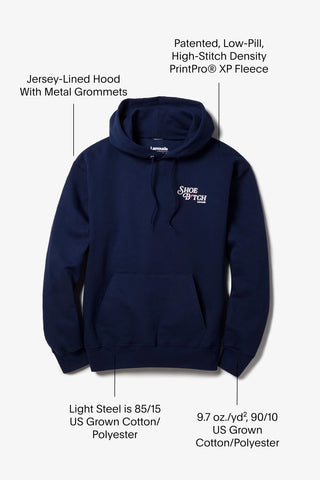 Shoe B´tch Hoodie In Navy