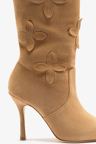 Julia Boot In Peanut Suede