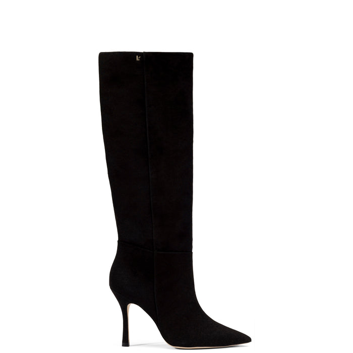 Kate Boot In Black Suede - Boots - Larroudé