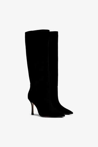 Botín Kate en ante negro