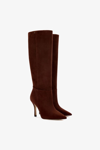 Kate Boot In Brown Suede