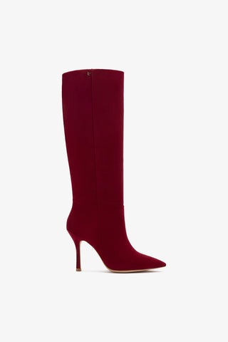 Kate Boot In Lipstick Red Suede