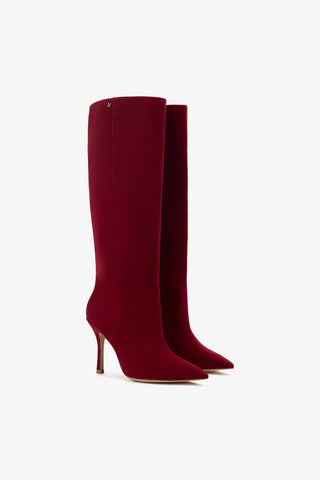 Kate Boot In Lipstick Red Suede
