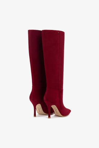 Kate Boot In Lipstick Red Suede