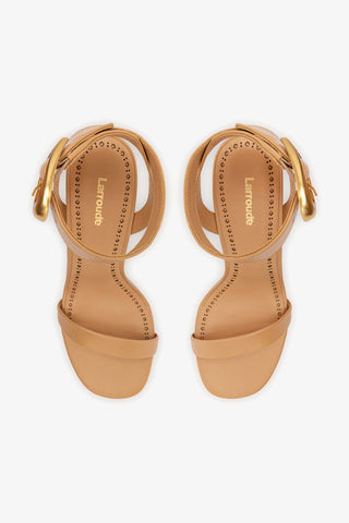 Verona Sandal In Tan Leather