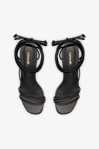 Sara Sandal In Black Leather