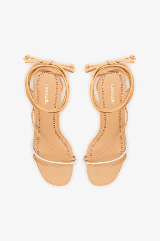 Sara Sandal In Tan Leather