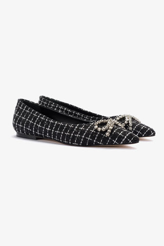 Lee Flat In Black Tweed