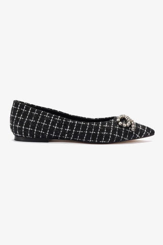 Lee Flat In Black Tweed