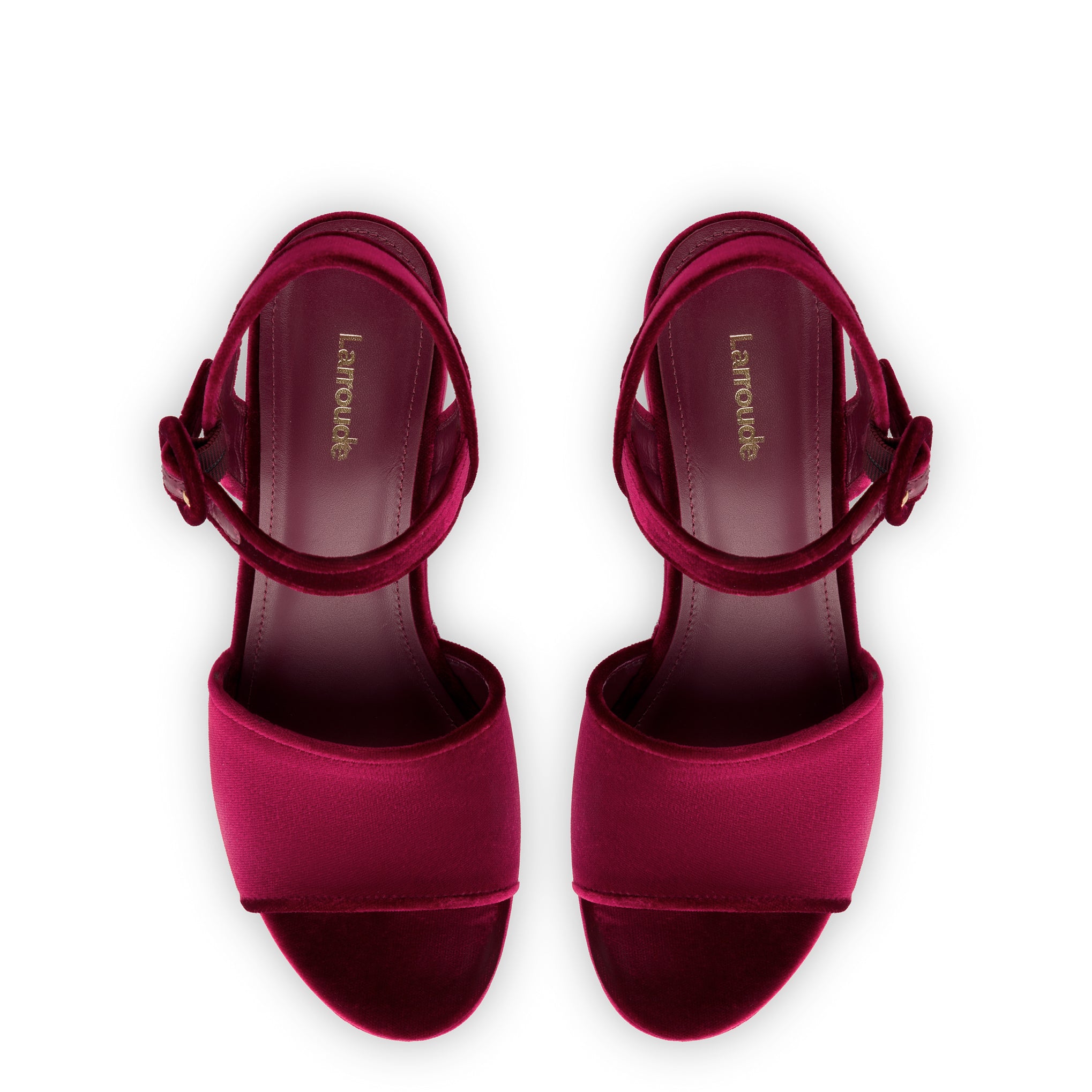 Wine best sale red sandals